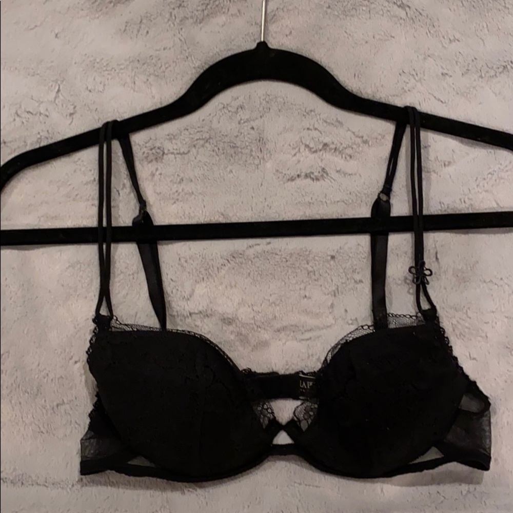La Perla Black Lace Bra - 34B